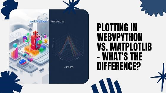 Understanding the differences between WebVPython and Matplotlib