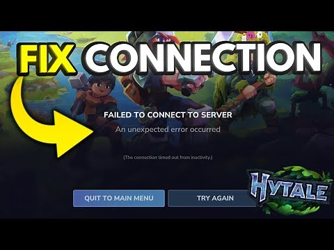 How To Fix Failed to Connect to Server Error in Hytale (5 Methods)
