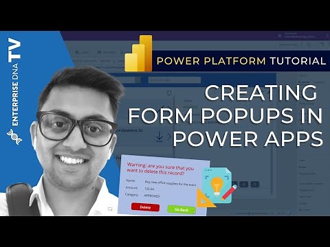 How To Create Form Popups In Power Apps