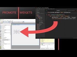 PyQt QtDesigner Custom Widgets