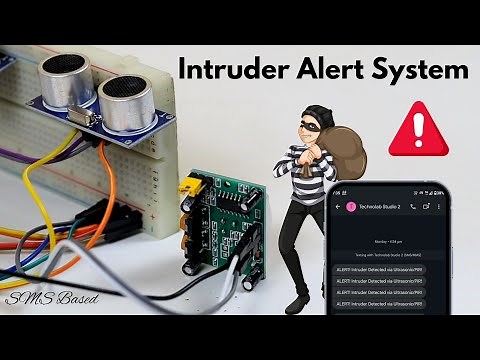 Build a DIY Arduino Home Security System with GSM, PIR & Ultrasonic Sensors: Step-by-Step Guide.
