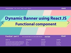 Make dynamic banner slider React JS