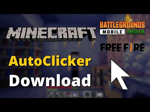 Download Auto clicker for Minecraft java + bedrock How To use in 2022