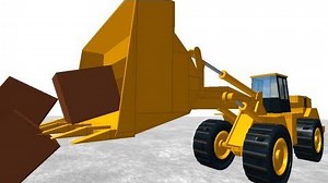 Articulated Physics Demo Front-end Loader