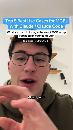 These 5 use cases will seriously save you hours and supercharge your output in whatever you do. Want to master Claude Code as a complete beginner? Click the link in my bio👉 #claude #claudecode #anthropic #mcp #aitips