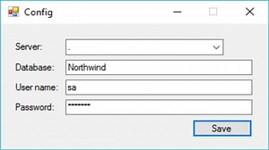 How to change the connection string in App.config dynamically in C#