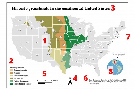 What's in a Map? Exploring the Elements of Cartography