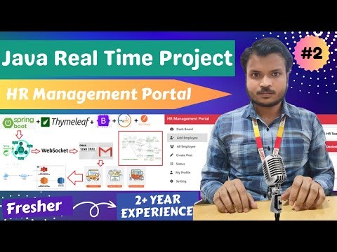 HR Management Portal | Lecture 2 | Spring Boot Project | Computer Science Final Year Project | JRTP