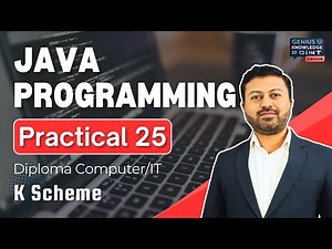 Java Connection-Oriented Communication | Diploma Semester 4 Practical No. 25(K Scheme)