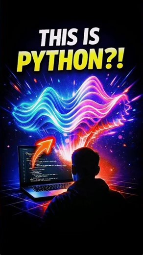 Beginner made a real-time 3d illusion with python !😳 #python #coding #programming #cinematic