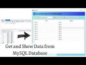 PyQt5 Programs | Get and Show Data from MySQL Database