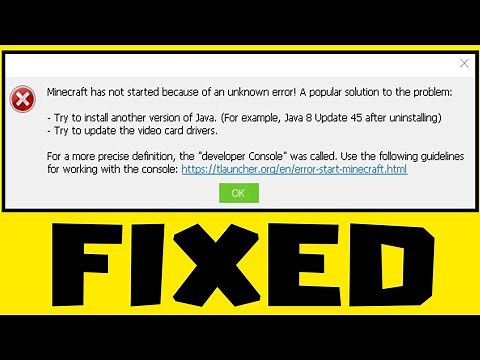 How to FIX Java Error in Minecraft/Tlauncher
