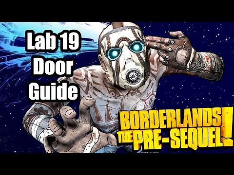 Borderlands The Pre Sequel: Open Lab 19 Code Guide