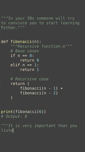 recursion #python #showcase