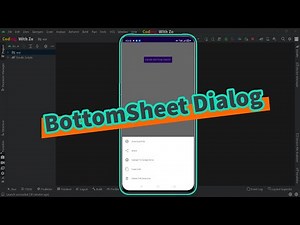 Android Studio | Bottom Sheet Dialog