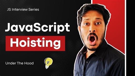 JavaScript Hoisting Explained Visually | var, let, const, TDZ, Functions Execution Context | Vishwas Bothe