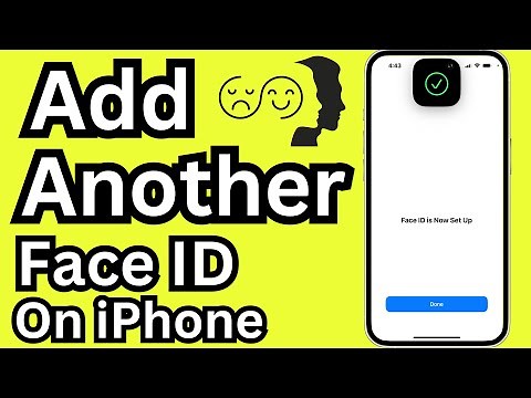 How to Add Another Face ID on iPhone (2026) 17, 16 (Pro, Max), 15 (Pro, Max), 14, 13, 12, 11, X