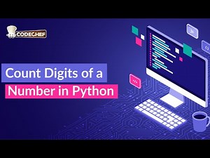 Count Digits of a Number in Python