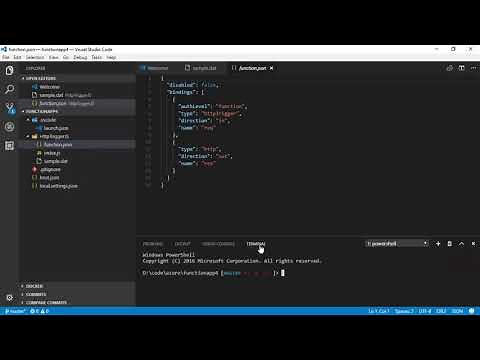 Azure Functions CLI