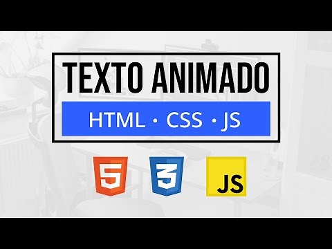 Transforma tus Páginas Web con este Texto Animado | HTML CSS y Javascript