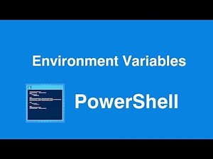 Windows Powershell Get Environment Variables