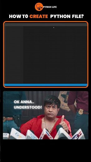 How to Create Python File
