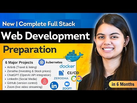 Complete Full Stack Web Development Preparation : MERN Stack + 6 Major Projects | New Delta 7.0
