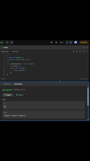 LeetCode Counter Problem Explained in JavaScript | Closures Made Easy