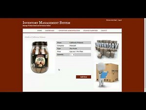 Inventory Management System | Java JSP Servlet Project | Java JSP CRUD Project