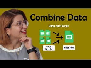 How to Combine Data from Multiple Google Sheets into One Master Sheet using Apps Script