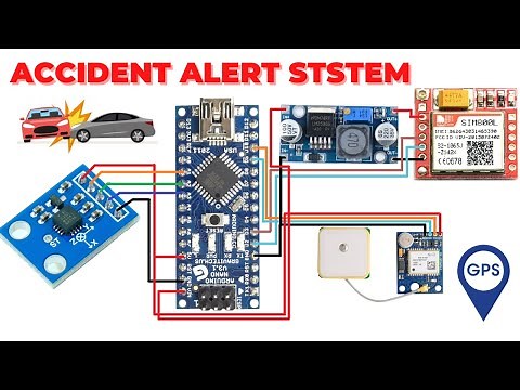 Vehicle Accident Alert System Using ADXL335 Accelerometer, GPS, and GSM with Arduino