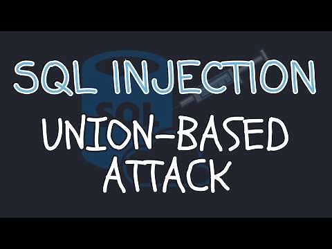 SQL injection Tutorial - Union Based Attack