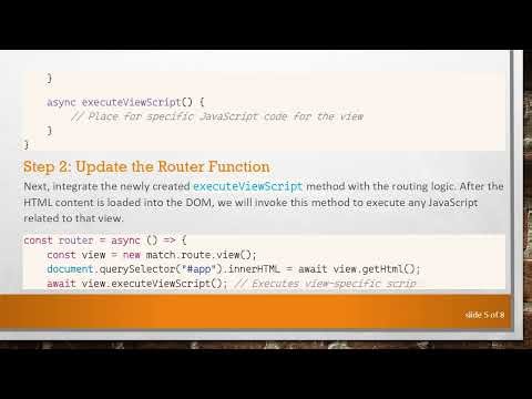 Loading Scripts in a Vanilla JS SPA: A Step-by-Step Guide