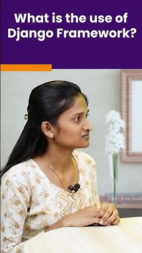 Python Interview Question | What is the use of Django Framework | #kiransir #pythonclassesinpune