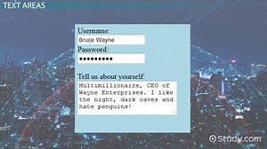 Adding Text Fields for User Input to HTML Forms