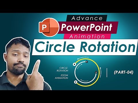 PowerPoint Advance Animation Techniques: Circle Rotation