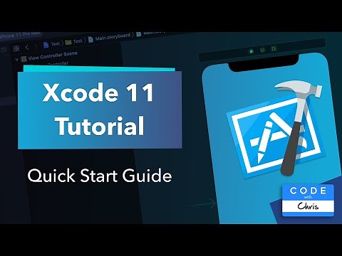 Xcode Tutorial for Beginners - (using the new Xcode 11)