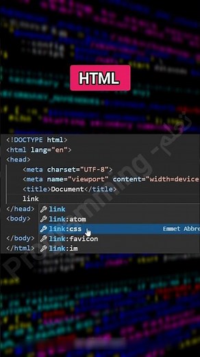 How to link css to html in vscode developer programming javascript html coding webdevelopment💻🌐