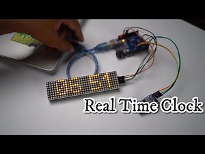 (हिglish) DIY Real-Time Clock with DS3231, Arduino Uno & 4-in-1 Dot Matrix Display