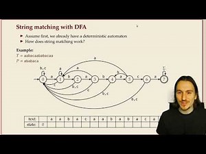 COMP526 4-3 §4.3 String matching with finite automata