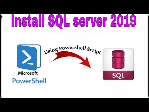 Step--by-Step Guide :Installing SQL server using PowerShell