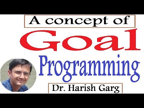 Goal Programming