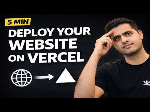 How to Deploy Website on Vercel (Step-by-Step Beginner Tutorial)