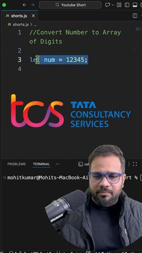 Convert any number into an array of digits using a super simple JavaScript trick 🔥 Just convert to string and use the spread operator. Clean, fast, and interview-friendly. Follow @mohitdecodes for daily coding tips & interview prep 💻🚀 #javascript #coding #jsinterview #webdevelopment #mohitdecodes | MohitDecodes