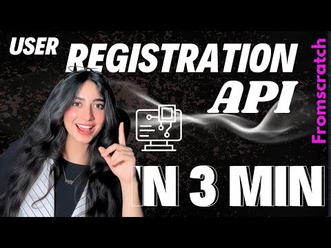 User Registration API with JWT Authentication || Django REST Framework Tutorial (2025)