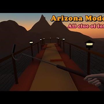 Walkabout mini golf - Arizona modern All clue of foxhunt 漫步閑遊迷你高爾夫-現代亞利桑那球桿線索（oculus quest 2)