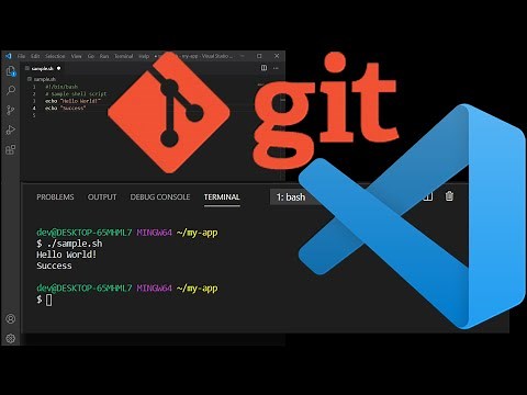 How to integrate Git Bash in vscode (Visual Studio Code) | 5-Minute DevOps