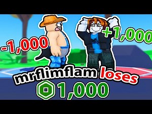 ROBLOX ROBUX STEALING GAME...