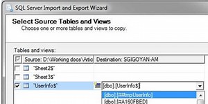 Using Global Temporary Staging Tables for SQL Server Data Importing