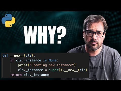 The Real Reason the Singleton Pattern Exists
